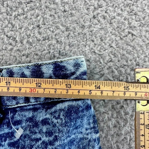 Vintage Acid‎ Wash Jeans High Waist 80s Stretch Ultra High Rise - Picture 4 of 16